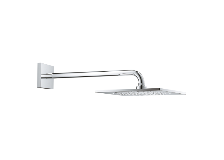 Верхній душ Grohe Rainshower F-Series 10 з кронштейном 422 мм, 1 режим струменю (26259000)