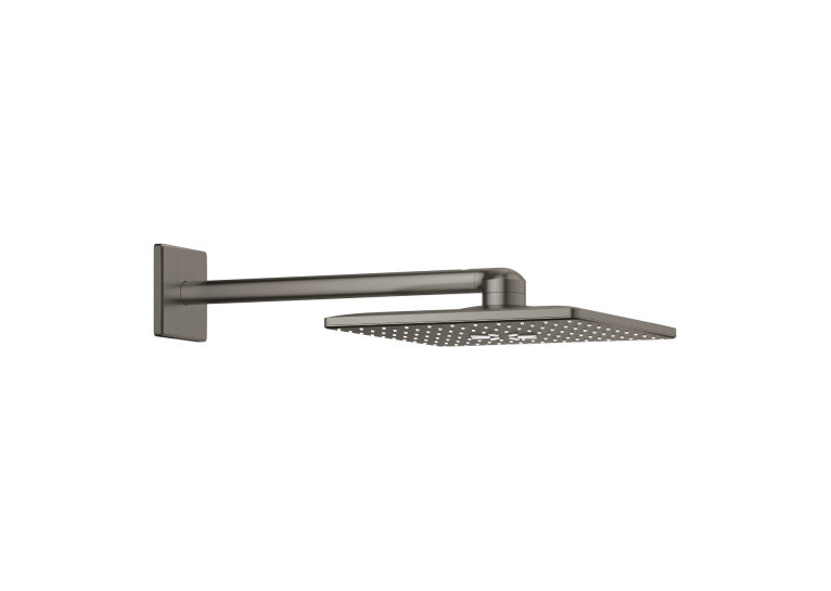 Верхний душ Grohe Rainshower 310 SmartActive Cube с душевым кронштейном 430 мм, 2 режима (26479AL0)