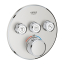 Термостат скрытого Grohe Grohtherm SmartControl монтажа на 3 выхода (29121DC0) Сталь