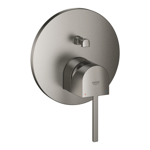 Змішувач одноважільний Grohe Plus з перемикачем на 2 положення (24060AL3) Графіт матовий