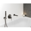 Змішувач одноважільний Grohe Plus з перемикачем на 2 положення (24060AL3) Графіт матовий