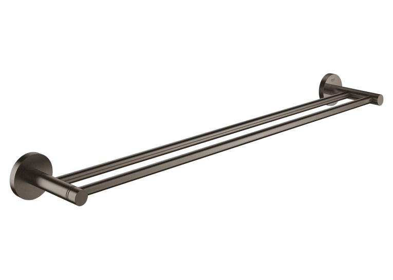 Тримач рушника, подвійний Grohe Essentials (40802AL1) Графіт матовий