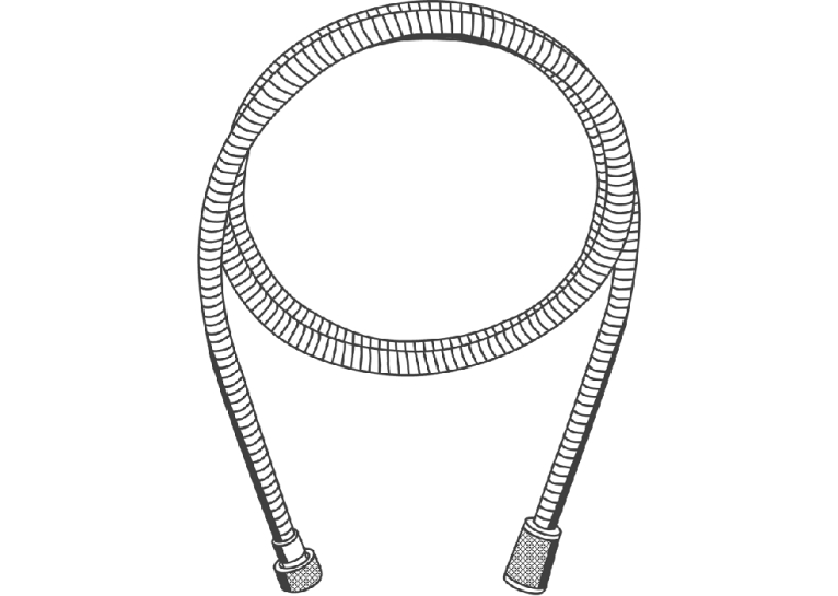 Металлический душевой шланг Grohe VitalioFlex Metal 2000 (22107000)