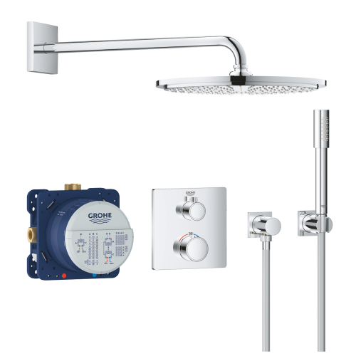 Набір для комплектації душу Grohe Grohtherm із Grohe Rainshower Cosmopolitan 310 (34730000)