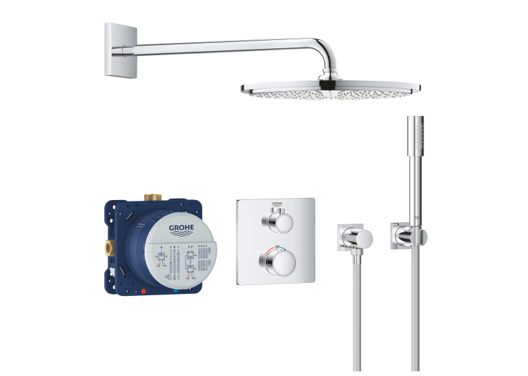 Набір для комплектації душу Grohe Grohtherm із Grohe Rainshower Cosmopolitan 310 (34730000)