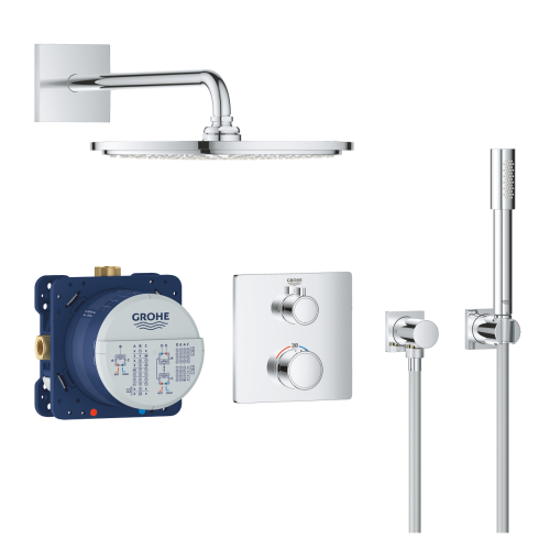 Набір для комплектації душу Grohe Grohtherm із Grohe Rainshower Cosmopolitan 310 (34730000)