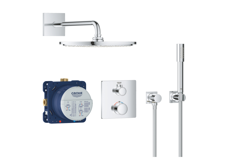 Набір для комплектації душу Grohe Grohtherm із Grohe Rainshower Cosmopolitan 310 (34730000)