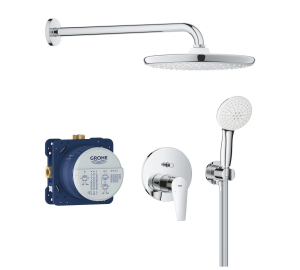 Скрита душова система з Grohe BauEdge Tempesta 250 (25290000)