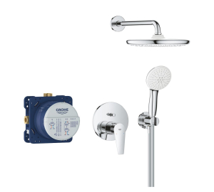 Скрита душова система з Grohe BauEdge Tempesta 250 (25290000)