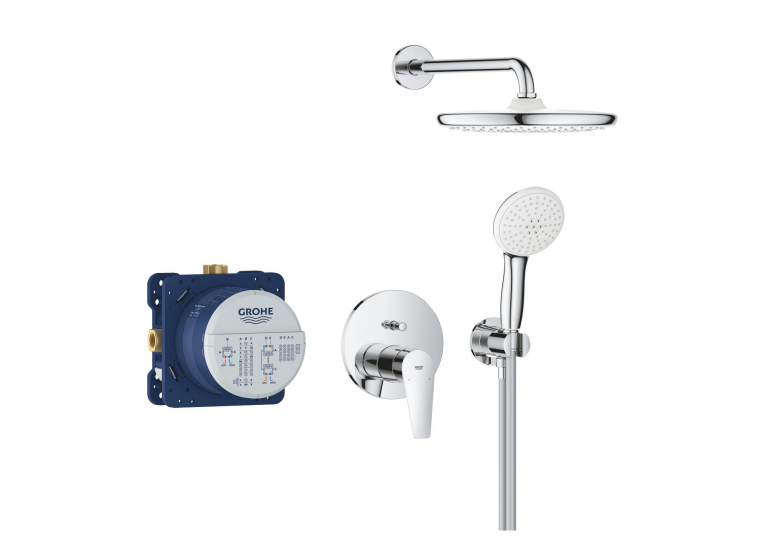 Скрита душова система з Grohe BauEdge Tempesta 250 (25290000)
