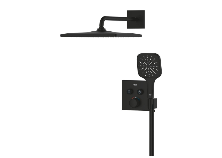 Душевий комплект Grohe Grohtherm SmartControl з Rainshower 310 Mono Cube (34865KF0)