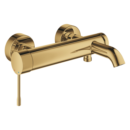 Одноважільний змішувач для ванни Grohe Essence (25250GL1) Золото