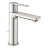 Одноважільний змішувач для раковини Grohe Lineare S-Size (32114DC1) Сталь