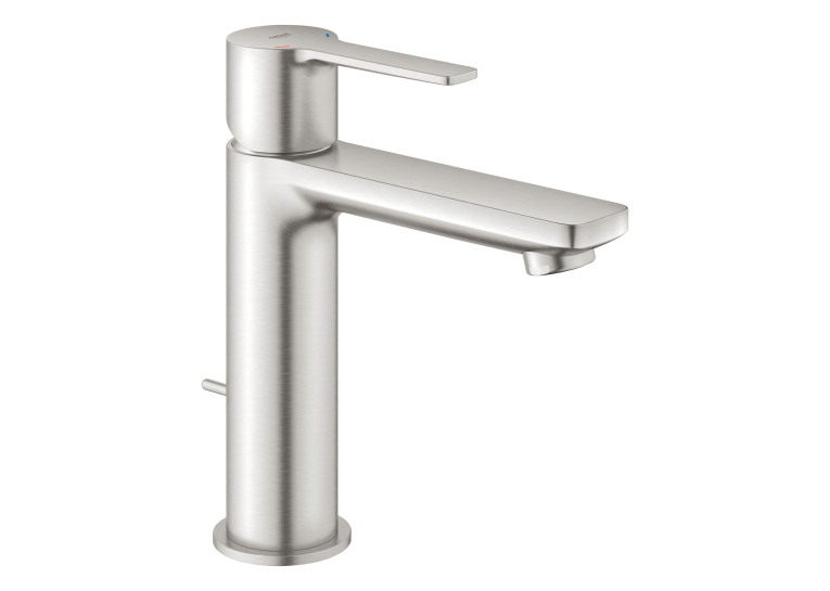 Одноважільний змішувач для раковини Grohe Lineare S-Size (32114DC1) Сталь