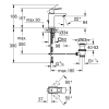 Одноважільний змішувач для раковини Grohe Eurocube S-Size (23127AL0)