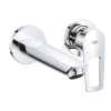 Змішувач для раковини Grohe BauLoop New на 2 отвори, настінний монтаж M-Size (20289001)
