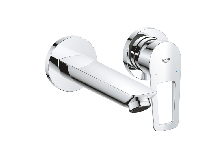 Змішувач для раковини Grohe BauLoop New на 2 отвори, настінний монтаж M-Size (20289001)