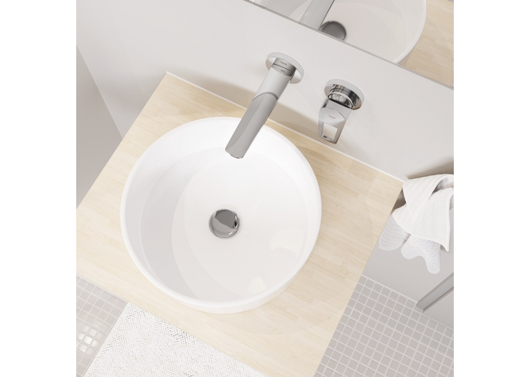 Змішувач для раковини Grohe BauLoop New на 2 отвори, настінний монтаж M-Size (20289001)