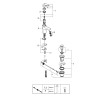 Однорычажный смеситель для раковины Grohe Start Curve S-Size (23765000)