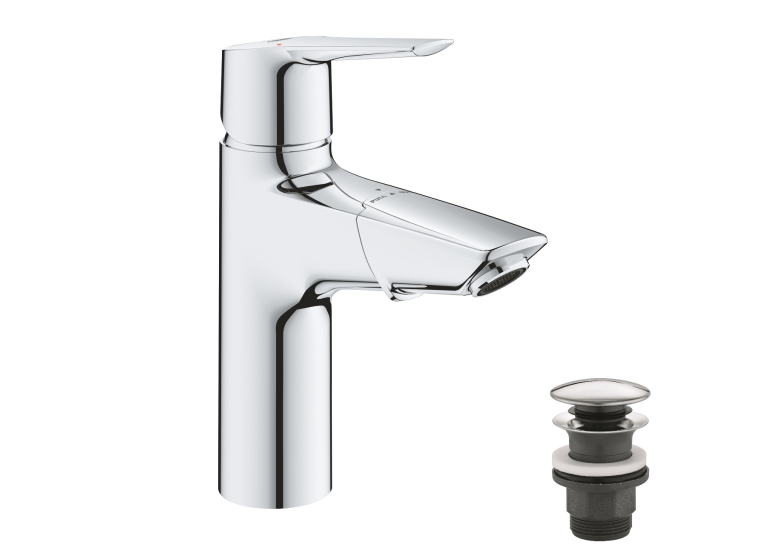 Одноважільний змішувач з висувним виливом для раковини Grohe QuickFix Start M-Size (24205003)