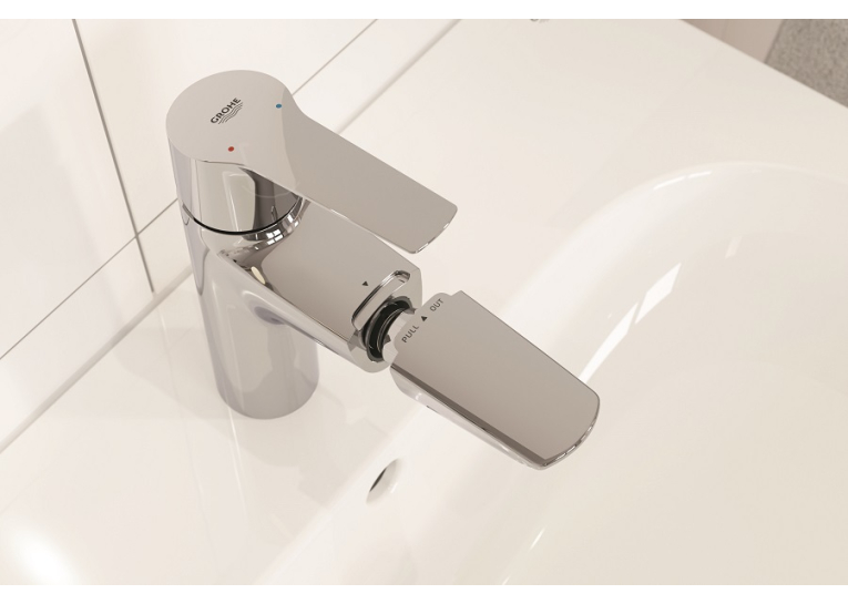Одноважільний змішувач з висувним виливом для раковини Grohe QuickFix Start M-Size (24205003)