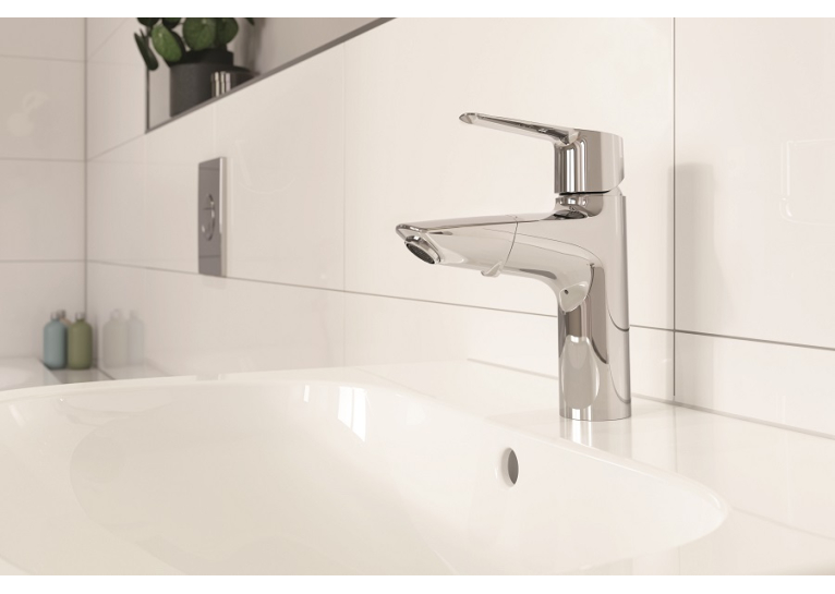 Однорычажный смеситель с выдвижным изливом для раковины Grohe QuickFix Start M-Size (24205003)