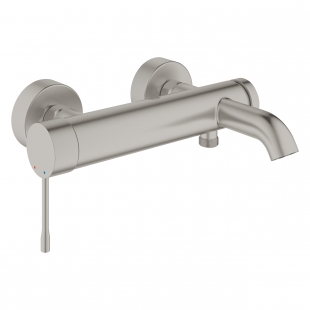 Одноважільний змішувач для ванни Grohe Essence (25250DC1) Сталь