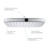 Верхний душ grohe tempesta 250 cube из WaterSaving (26685000)
