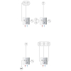 Змішувач прихованого монтажу Grohe SmartControl з 3 кнопками керування (29146000)