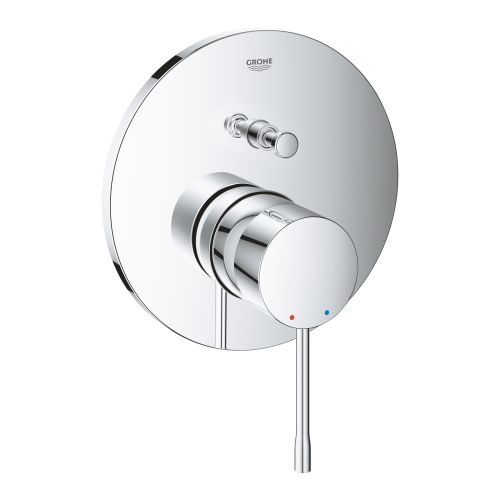 Одноважільний змішувач Grohe Essence на 2 виходи (24167001)