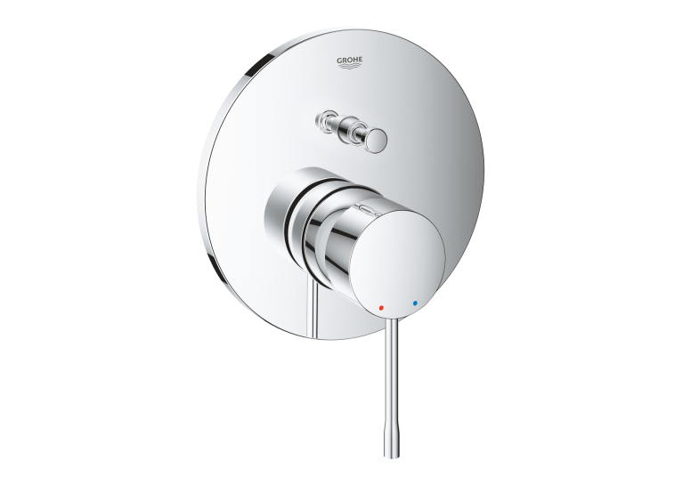 Одноважільний змішувач Grohe Essence на 2 виходи (24167001)