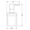 Дозатор рідкого мила Grohe Essentials (40394DC1) Сталь