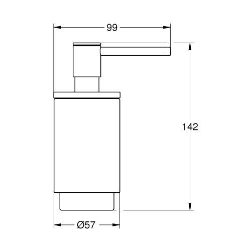 Дозатор жидкого мыла Grohe Selection (41028GN0) Золото матовое