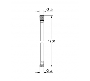 Душевой шланг Grohe Silverflex 1250 мм (28362DA0)