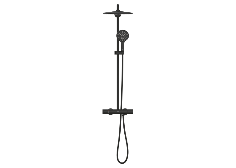 Душевая система с термостатом для настенного монтажа Grohe Rainshower SmartActive 310 (22119KF0)