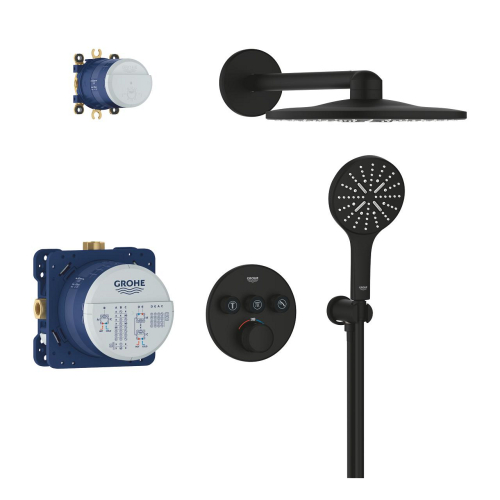 Душова система Grohe Grohtherm SmartControl з Rainshower SmartActive 310 (34863KF0)