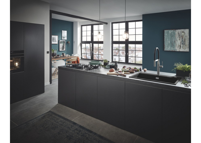 Одноважільний змішувач для миття Grohe Essence (30294DC0) Сталь