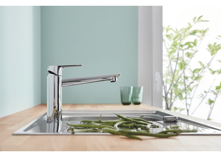 Однорычажный смеситель для мойки Grohe BauEdge (31693000)