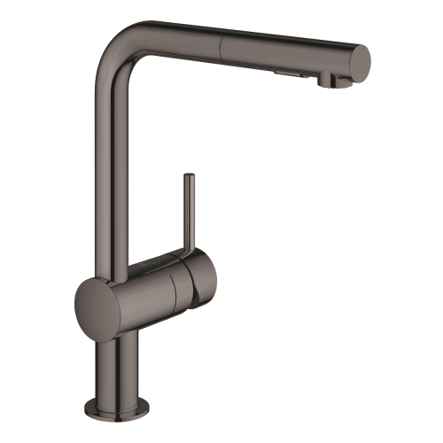 Одноважільний змішувач для миття Grohe Minta (30274A00) Графіт