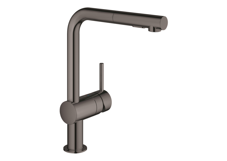 Одноважільний змішувач для миття Grohe Minta (30274A00) Графіт
