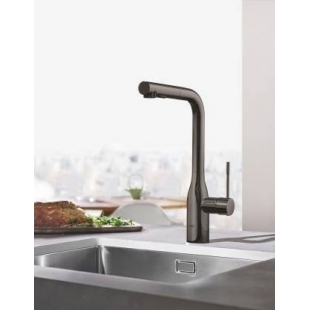 Одноважільний змішувач для миття Grohe Minta (30274A00) Графіт