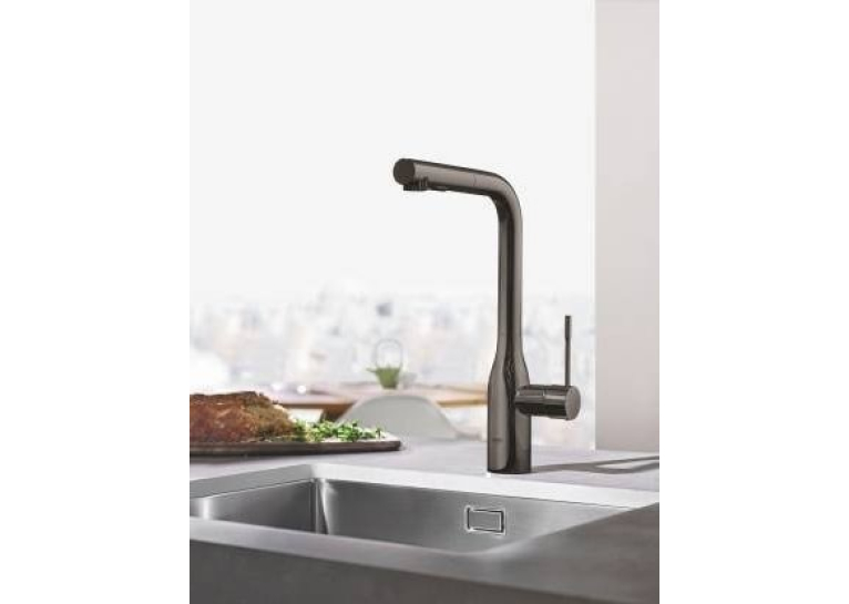 Одноважільний змішувач для миття Grohe Minta (30274A00) Графіт