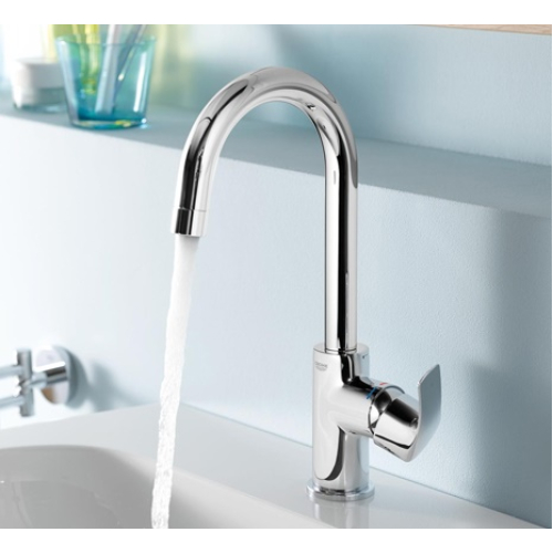 Однорычажный смеситель для раковины Grohe BauCurve L-Size (23090000)