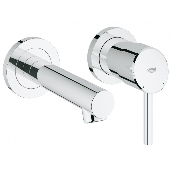 Змішувач для раковини Grohe Concetto на 2 отвори S-Size (19575001)