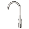 Однорычажный смеситель для раковины Grohe BauEdge New L-Size + нажимной донный клапан (23911001)