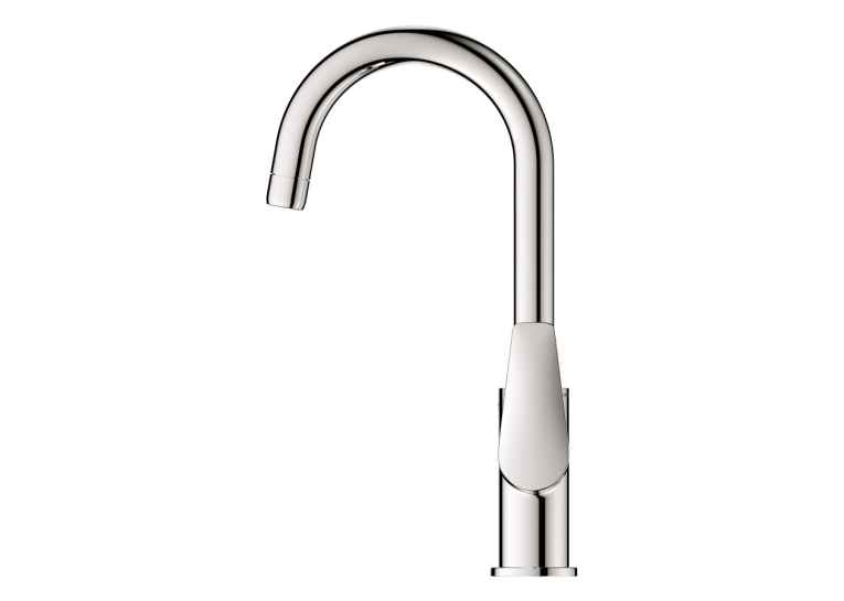 Однорычажный смеситель для раковины Grohe BauEdge New L-Size + нажимной донный клапан (23911001)