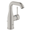 Одноважільний змішувач для раковини Grohe Essence M-size (24173DC1) Сталь