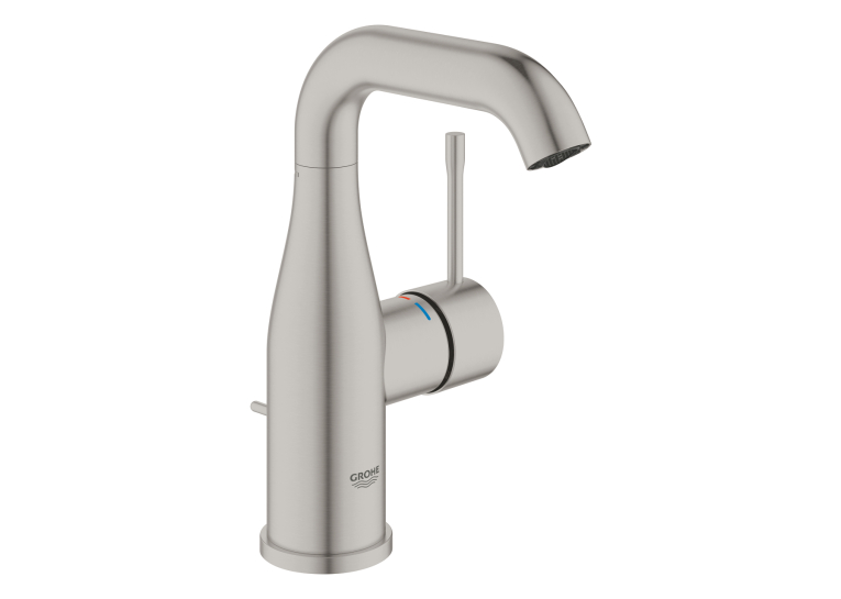 Одноважільний змішувач для раковини Grohe Essence M-size (24173DC1) Сталь