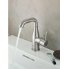 Одноважільний змішувач для раковини Grohe Essence M-size (24173DC1) Сталь