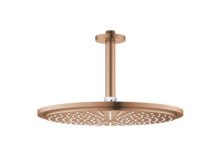 Верхний душ Grohe Rainshower Cosmopolitan 310 с душевым кронштейном 142 мм (26067DL0) Бронза матовая